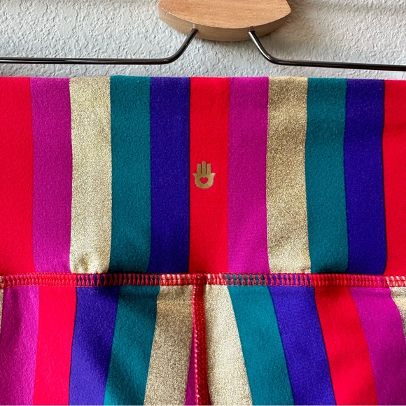 Spiritual Gangster Striped Biker Short - Picture 7 of 7